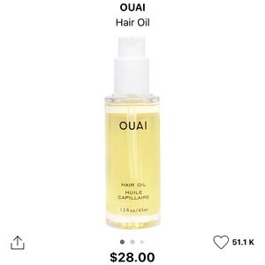 UNUSED Ouai Hair Oil